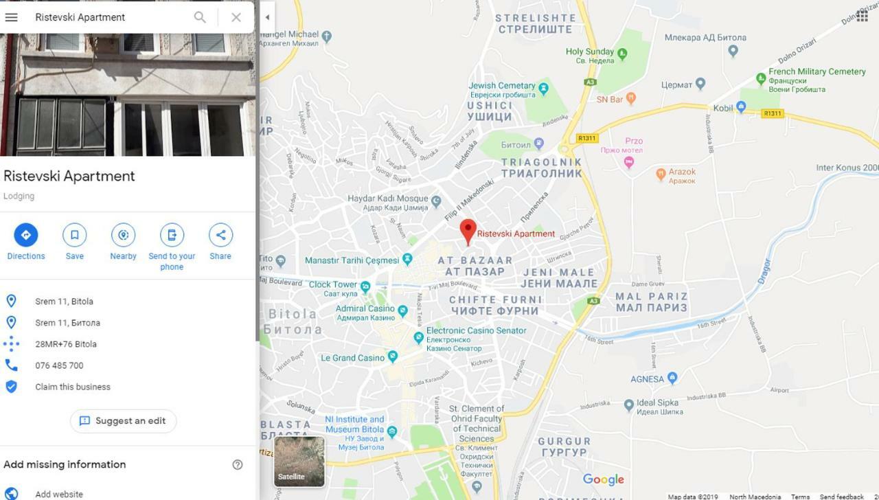 Ristevski Apartment บิโตลา ภายนอก รูปภาพ